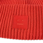 Acne Studios Pansy N Face Beanie in Sharp Red