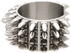 Givenchy Silver G Studs Cuff Bracelet