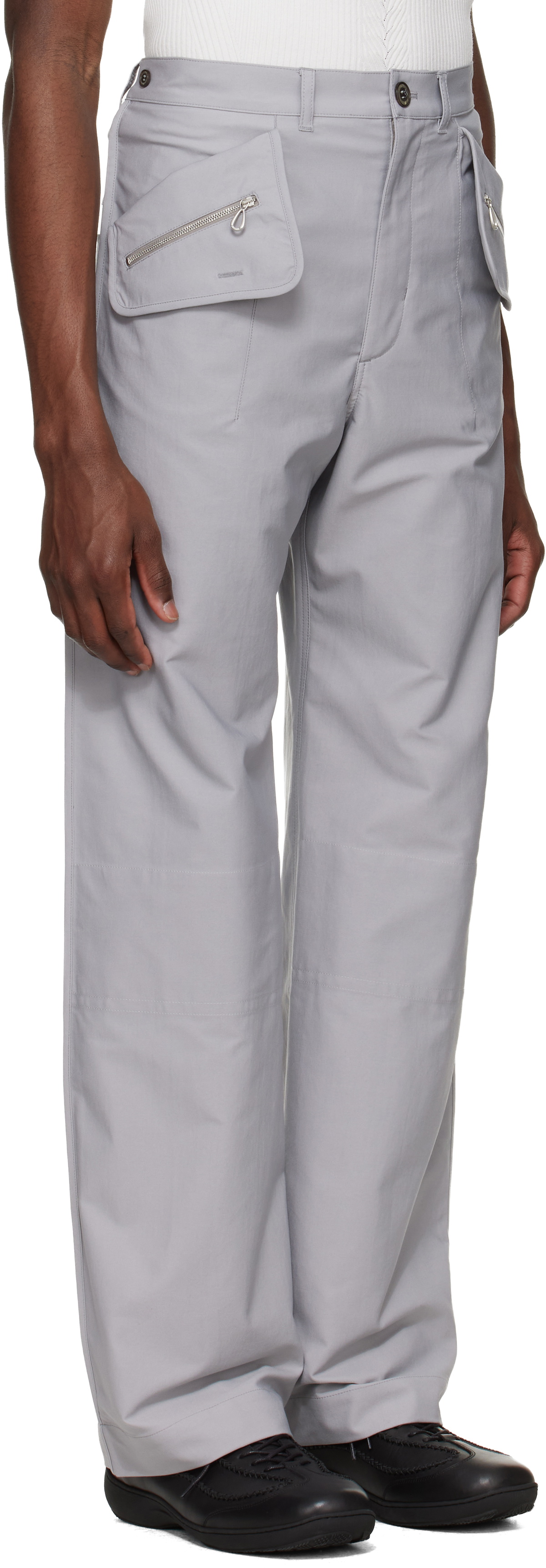 Kiko Kostadinov Gray Komlo Trousers