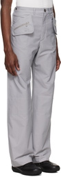 Kiko Kostadinov Gray Komlo Trousers