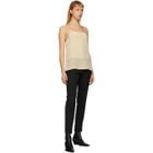 Haider Ackermann Black Slit Trousers