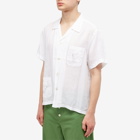 Bode Men's Party Trick Vacation Shirt in White