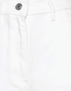 Maje Womens Denim shorts in White