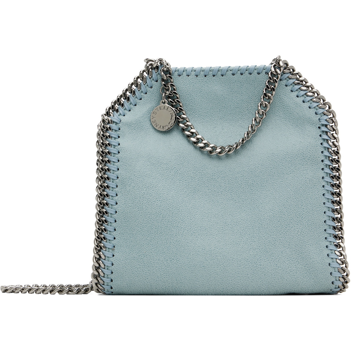 Stella McCartney Blue Falabella Tiny Shoulder Bag