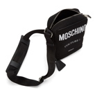 Moschino Black Couture Messenger Bag