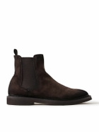 Officine Creative - Hopkins Flexi 204 Suede Chelsea Boots - Brown