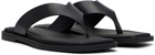 rag & bone Black Gracie Thong Sandals