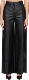 Joseph Black Alana Leather Pants