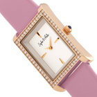 Sophie And Freda Wilmington Quartz Crystal Silver Dial Ladies Watch SF5606