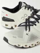 ON - Cloud X3 Rubber-Trimmed Mesh Running Sneakers - Neutrals