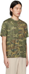 Dime Khaki Camo T-Shirt