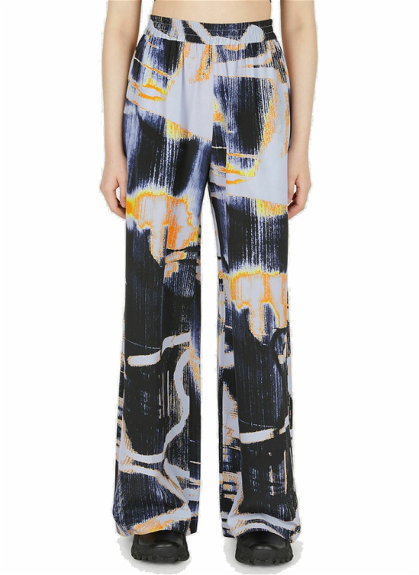 Photo: Graphic Print Pants in Grey