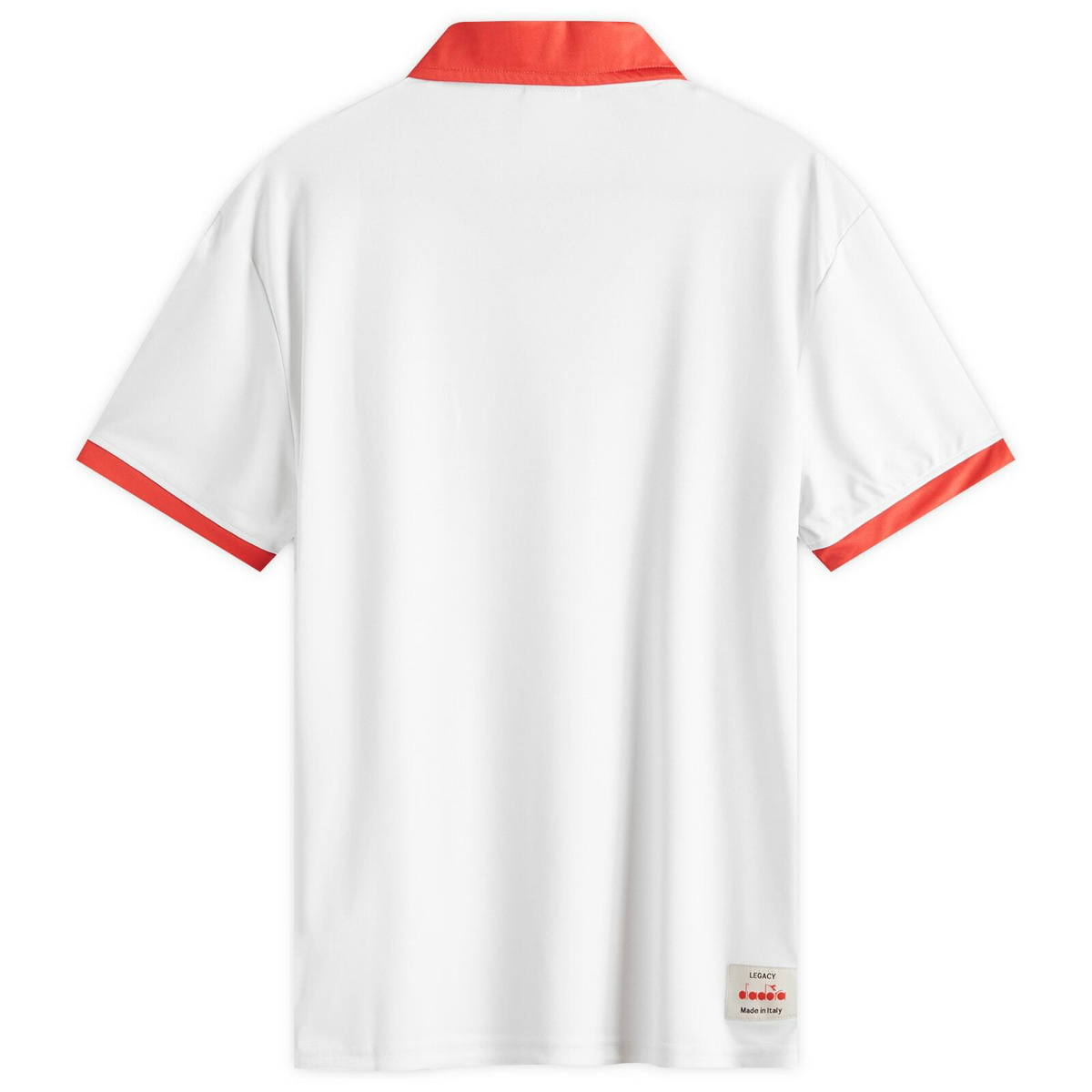 Diadora Legacy Polo in White Alyssum