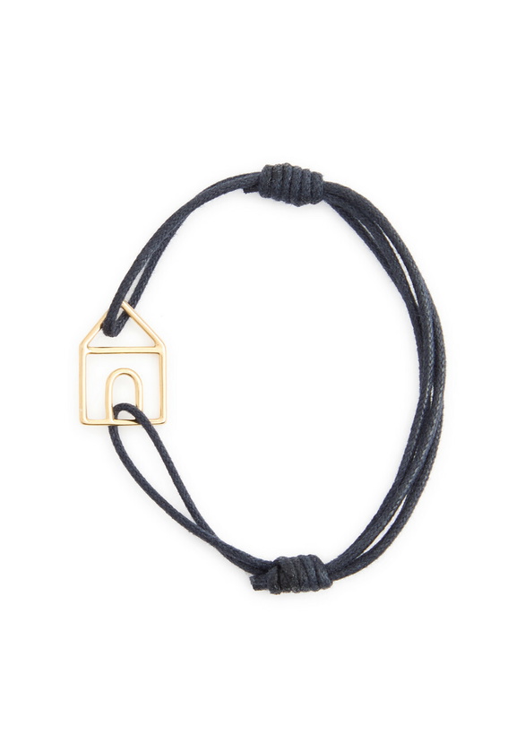 Photo: Aliita Casita Pure Cord Bracelet - Dark Blue - One Size