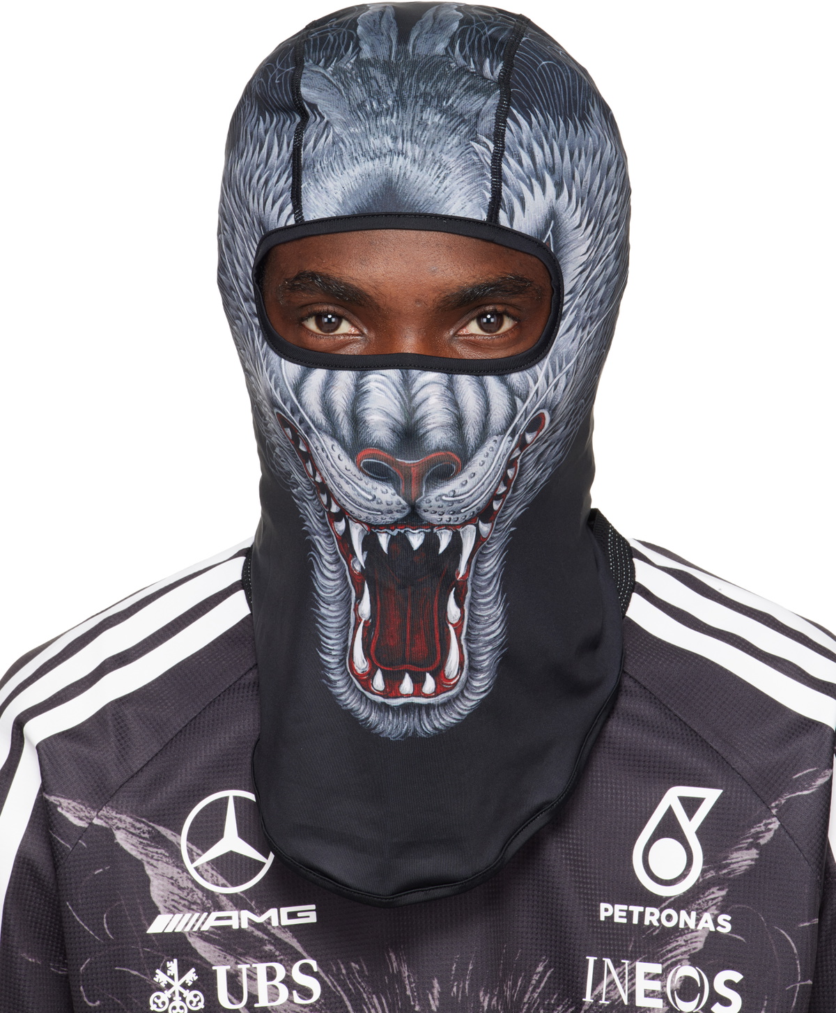 Y-3 Black Mercedes-AMG F1 Edition Wolf Balaclava