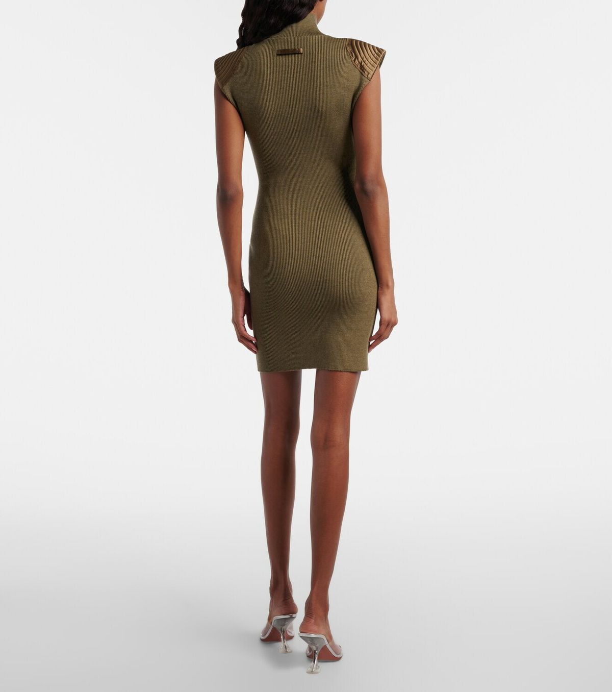 Jean Paul Gaultier Wool-blend minidress
