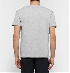 Raf Simons - Printed Mélange Cotton-Jersey T-Shirt - Men - Gray