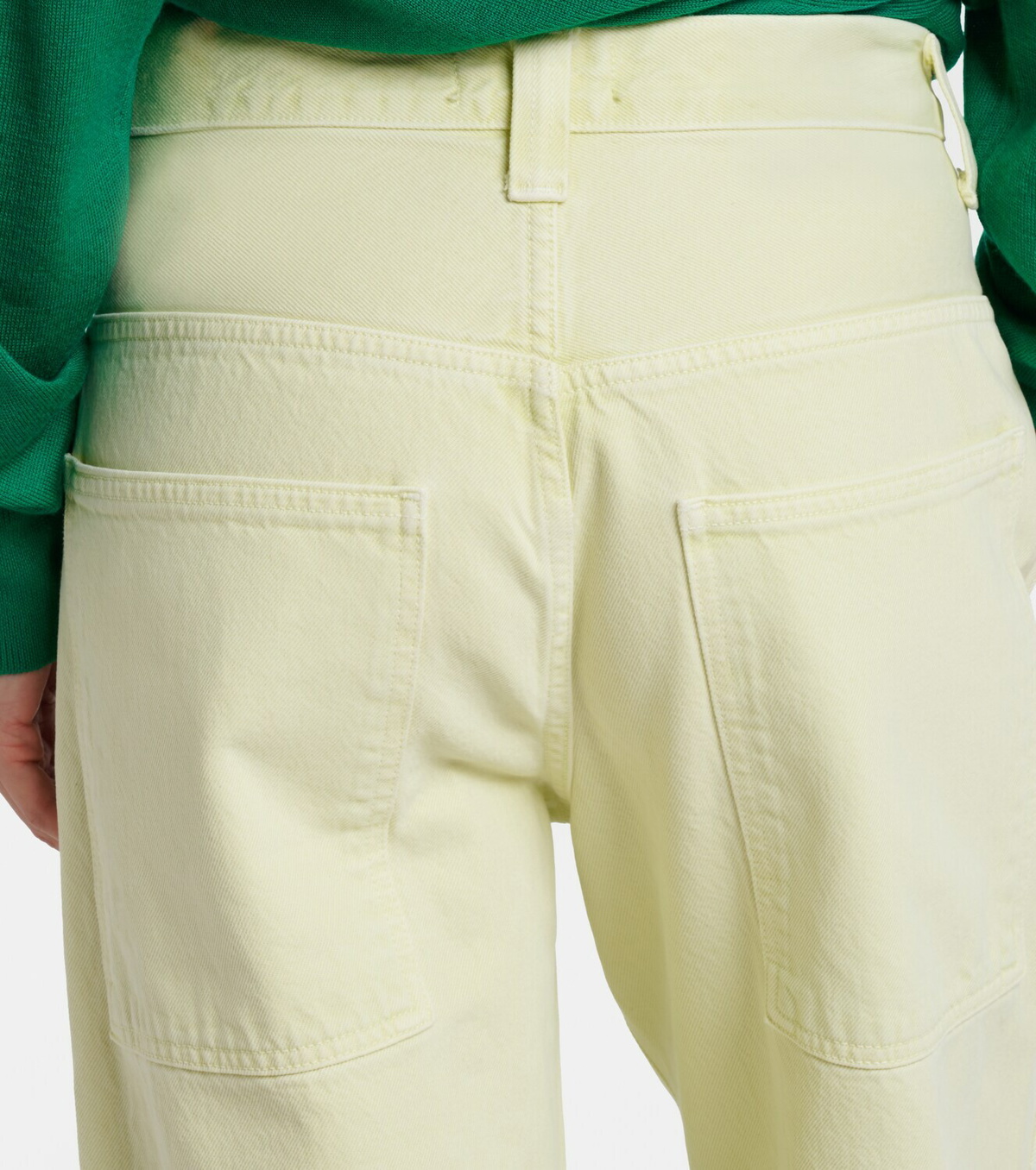 Agolde Laria Pieced tapered jeans