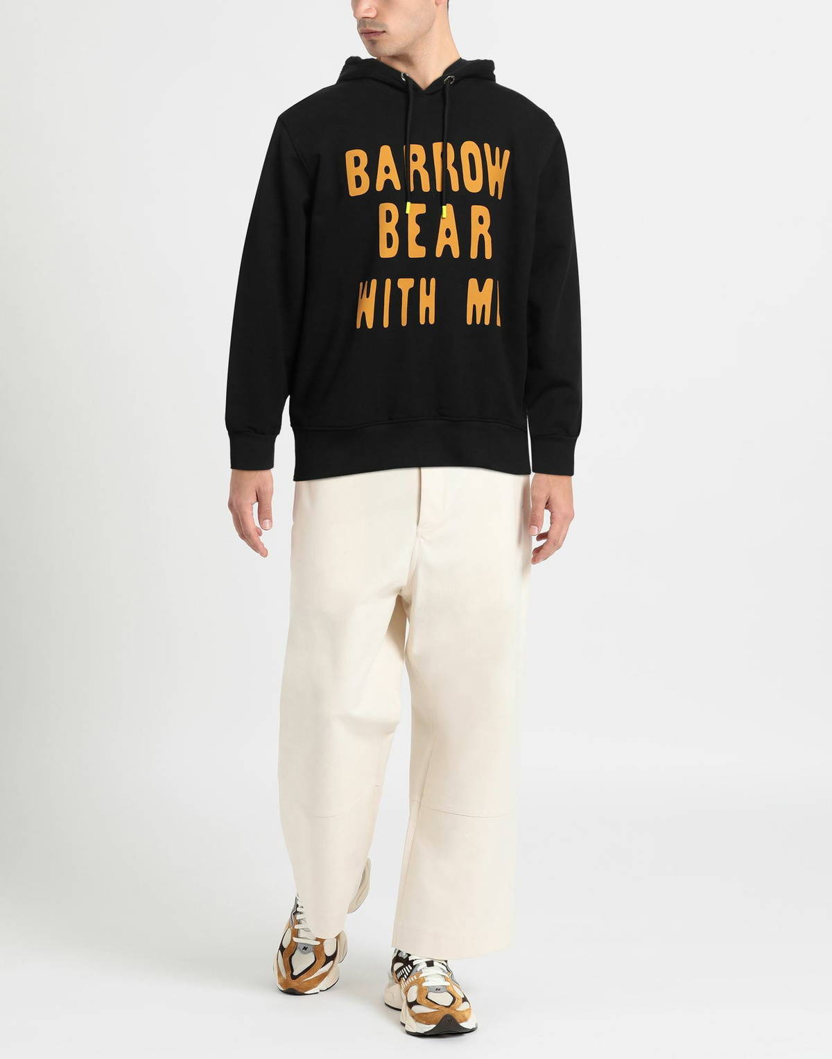 Barrow Mens Sweatshirt in Black