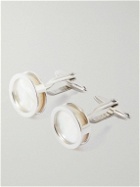 Lanvin - Platinum-Plated Mother-of-Pearl Cufflinks