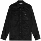 Barbour Men's Cord Overshirt in Black