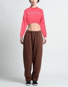 Shoe Womens Sweatshirt Fuchsia