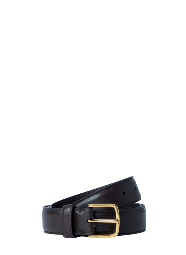 Photo: The Row Leather Belt