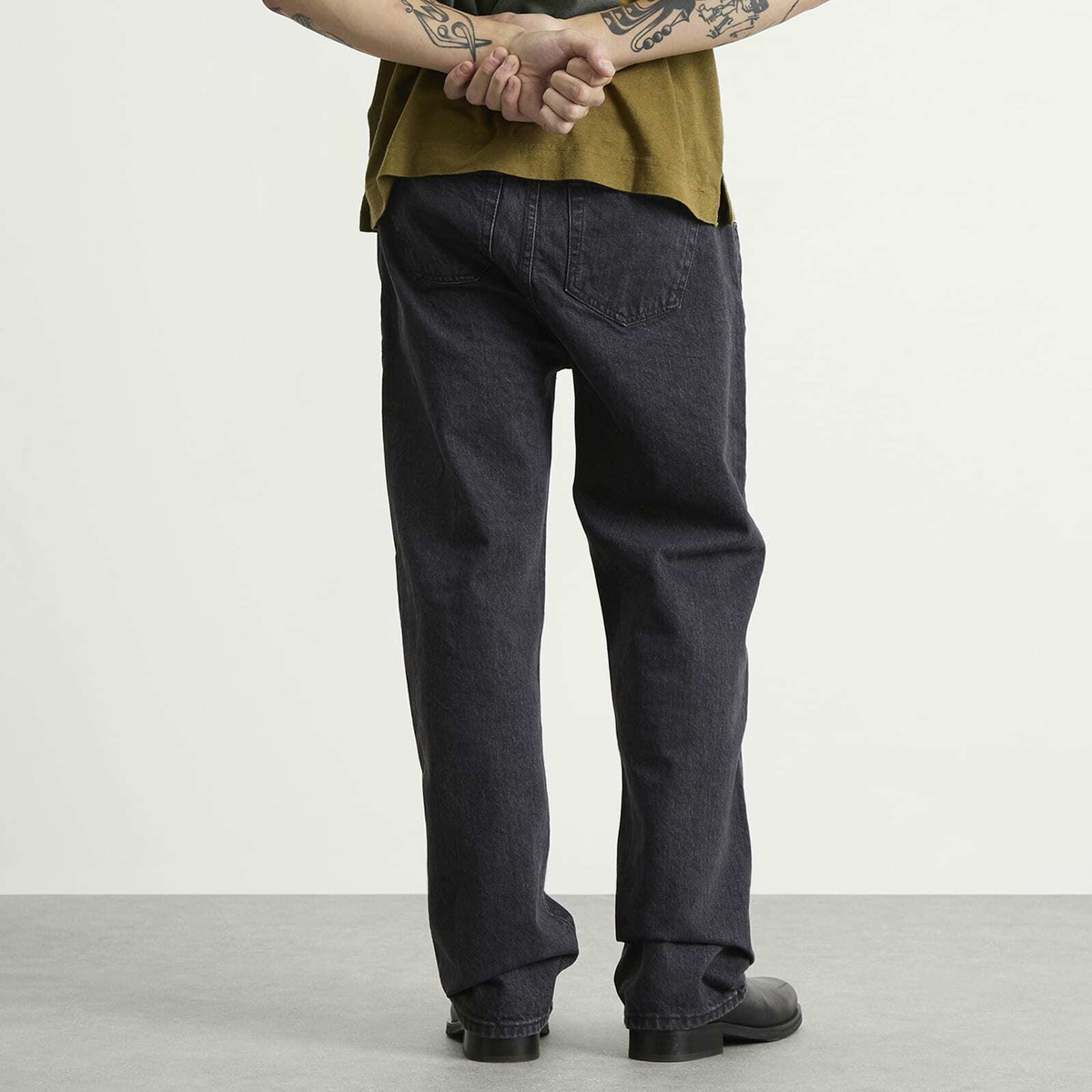 Corridor Men's Washed Jean in Black