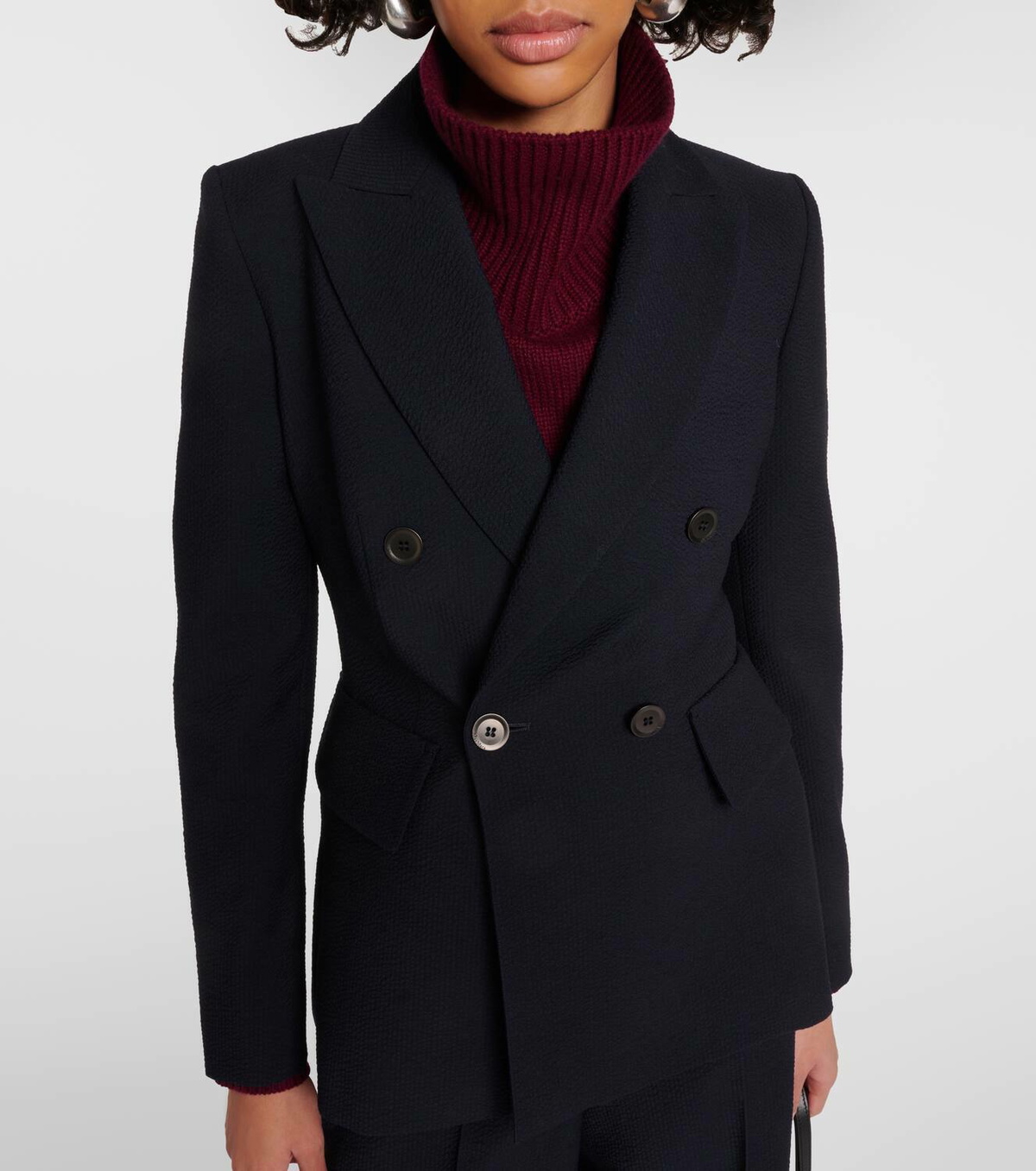 Max Mara Albero seersucker blazer Max Mara