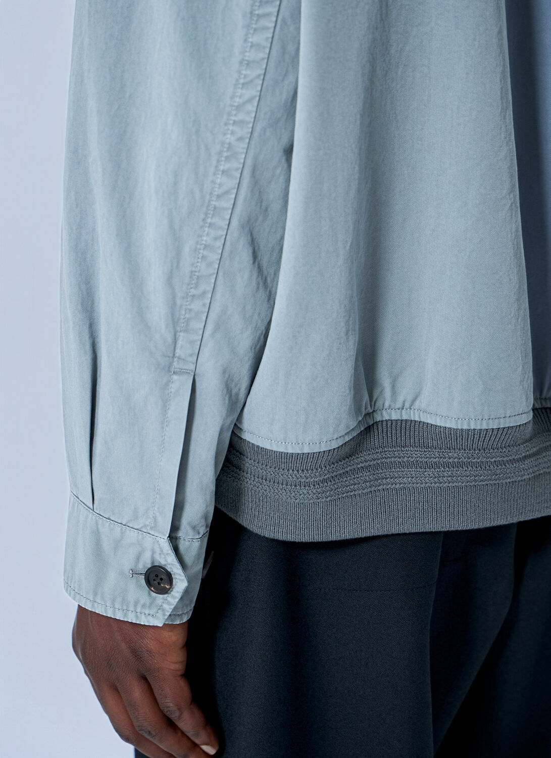 Miu Miu Old Twill Blouson Jacket