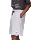 Marcelo Burlon County of Milan Grey NBA Edition Sweat Shorts