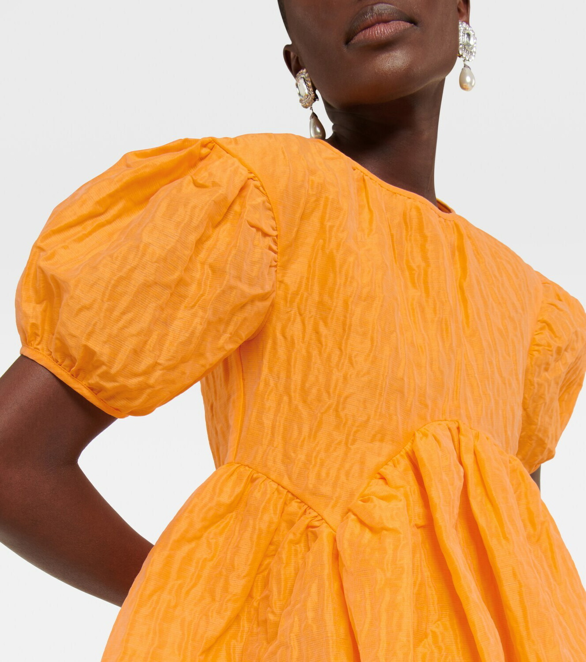 open lace back dress Cecilie Bahnsen   Rentable Runway