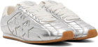 AMIRI Silver Pacific Football Slim Sneakers