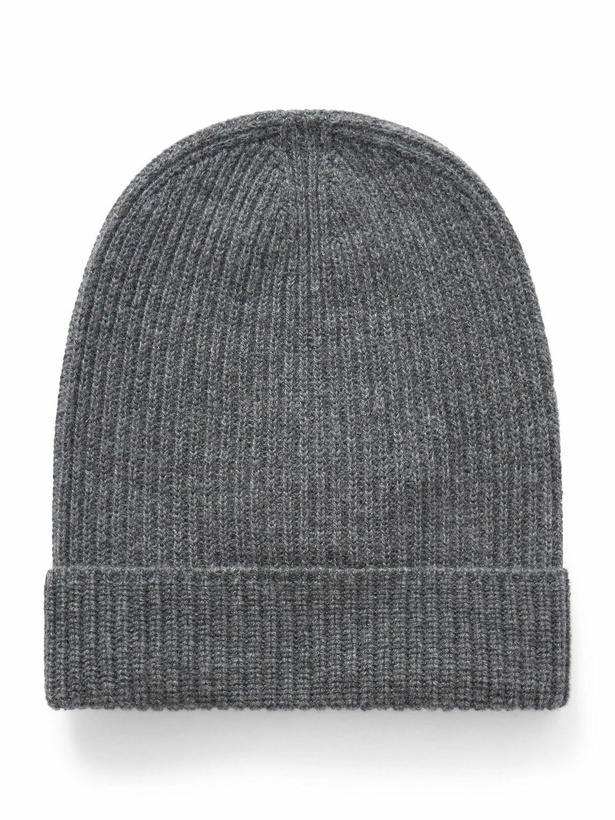 Photo: The Elder Statesman - Statesman Ribbed Cashmere Beanie