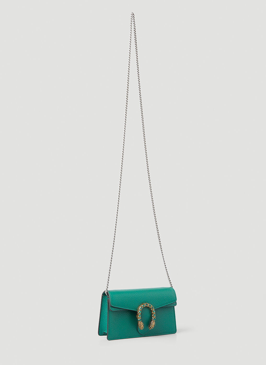 Gucci Dionysus Super Mini Crossbody Bag - Green - Shoulder Bags