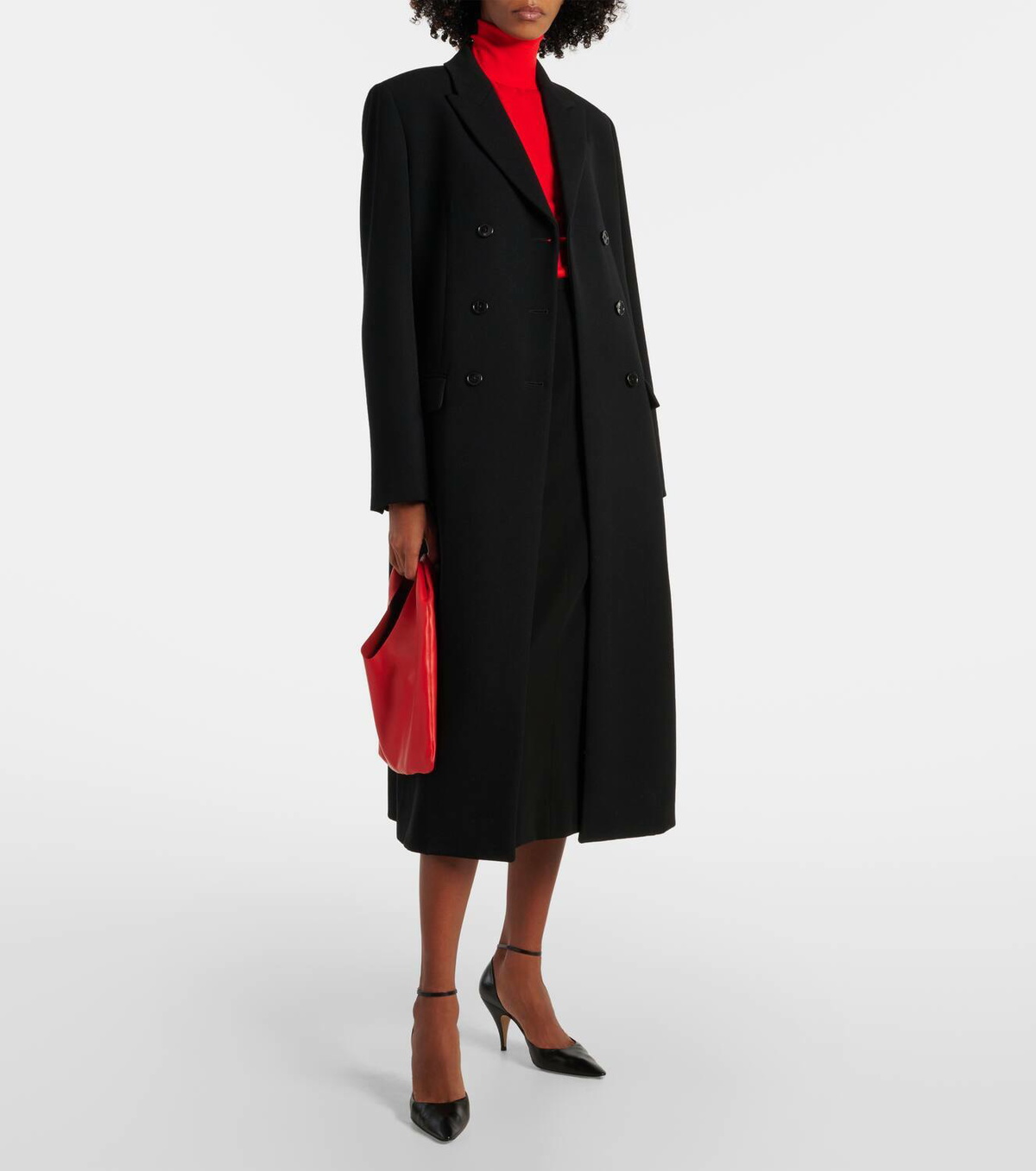 The Row Uxor leather pumps