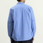 YMC Men's Curtis Shirt in Blue Multi