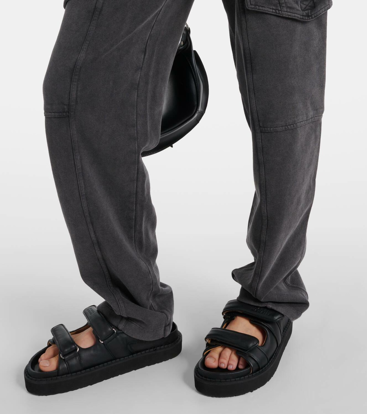 Marant Etoile Peorana cotton cargo pants