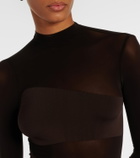 Wolford Shade semi-sheer bodysuit