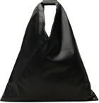 MM6 Maison Margiela Black Classic Triangle Tote