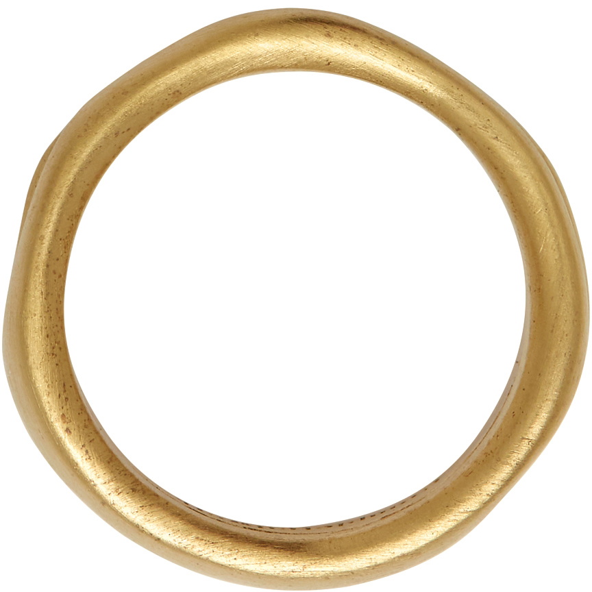 Completedworks Gold Deflated Do Not Inflate Ring Completedworks