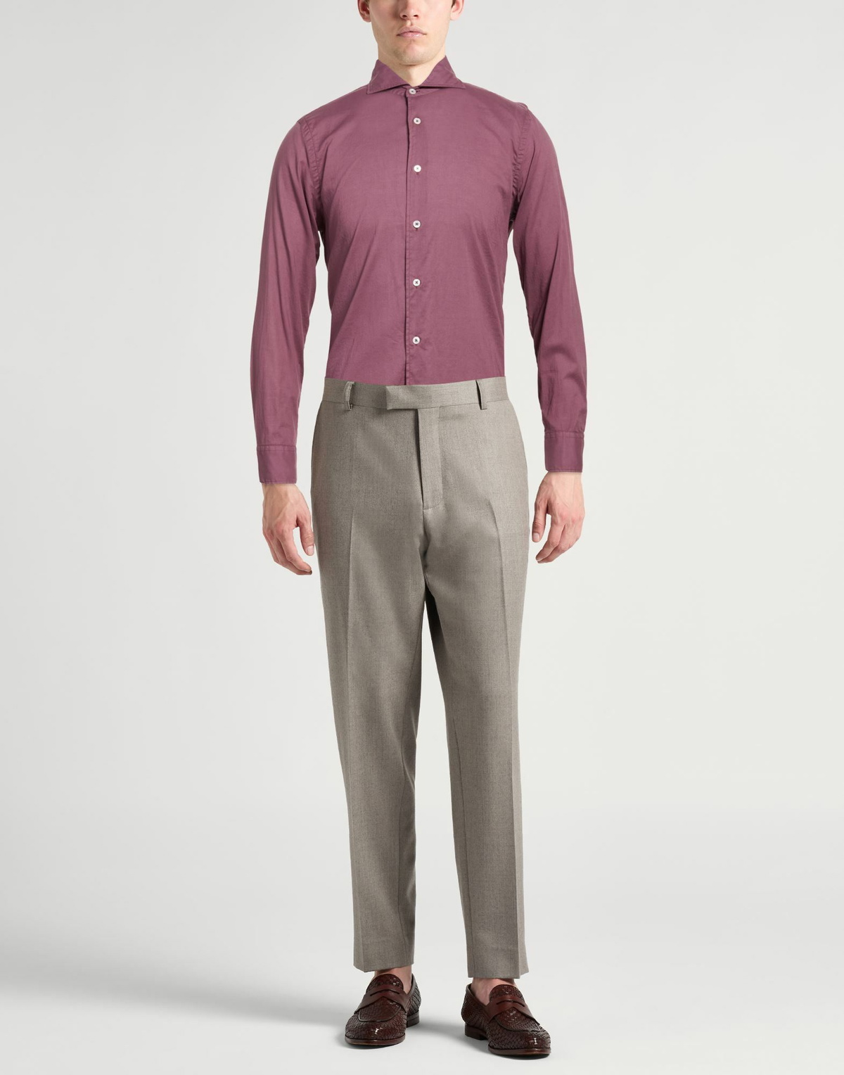Fedeli Mens Shirt Mauve