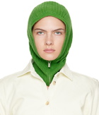 OPEN YY Green Zip Balaclava