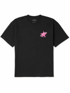Saturdays NYC - Star Logo-Print Cotton-Jersey T-Shirt - Black