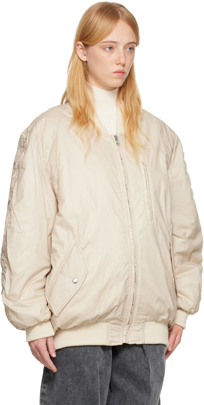 Isabel Marant Off-White Kayama Bomber Jacket