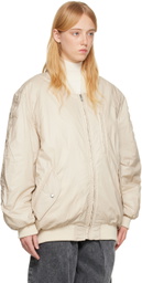 Isabel Marant Off-White Kayama Bomber Jacket
