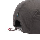 Klättermusen Men's Ansur Five Panel Cap in Raven Black 