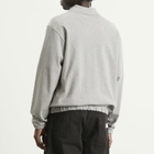 Norse Projects Men's Sylane Relaxed Jersey Polo in Grey Melange
