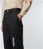 Adish - Qarnabeet embroidered straight pants