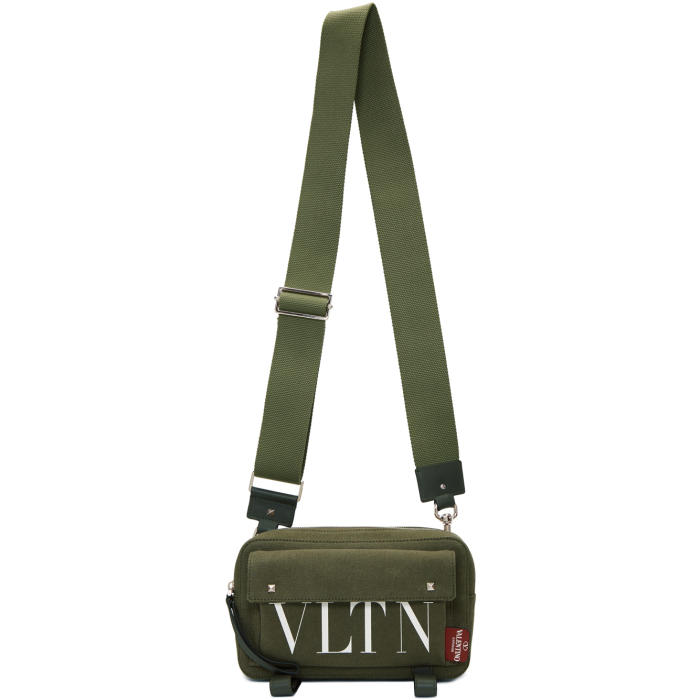 Valentino Green Valentino Garavani VTLN Khaki Body Bag Valentino